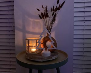 Kerstboom met standaard