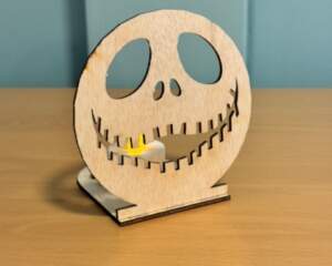 Kaarshouder halloween hout