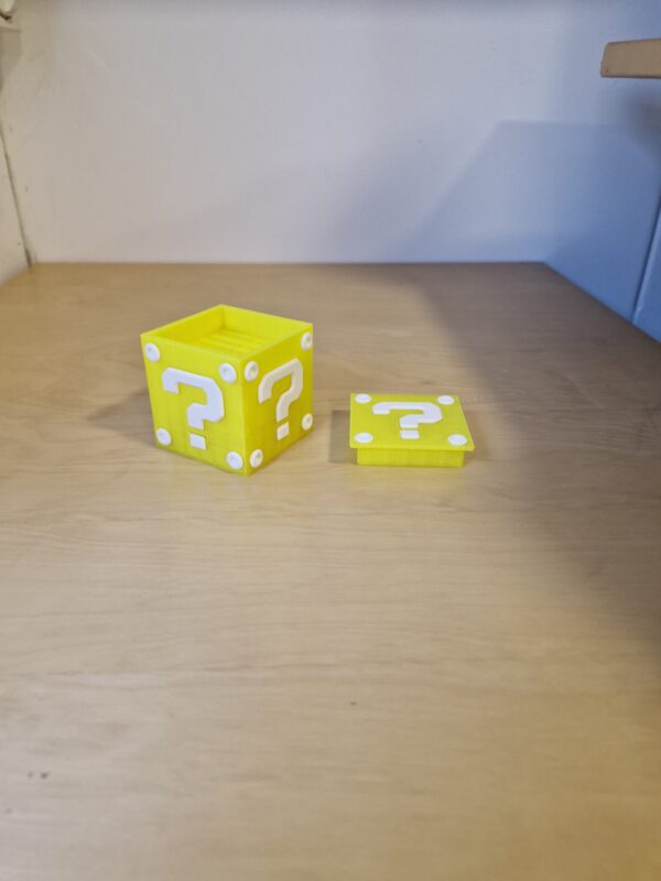 vraagteken blok switch game houder - Afbeelding 2